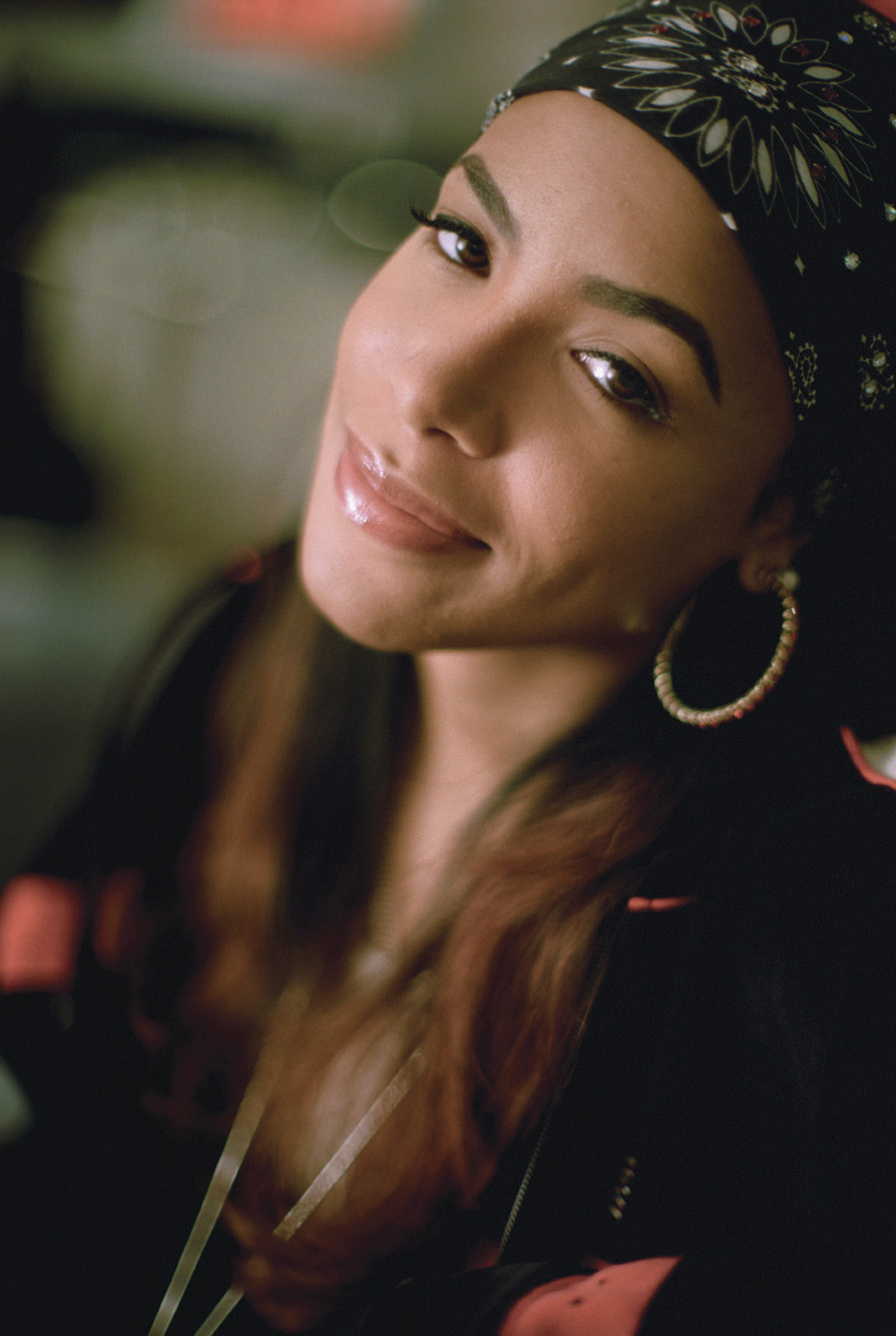 Aaliyah portrait