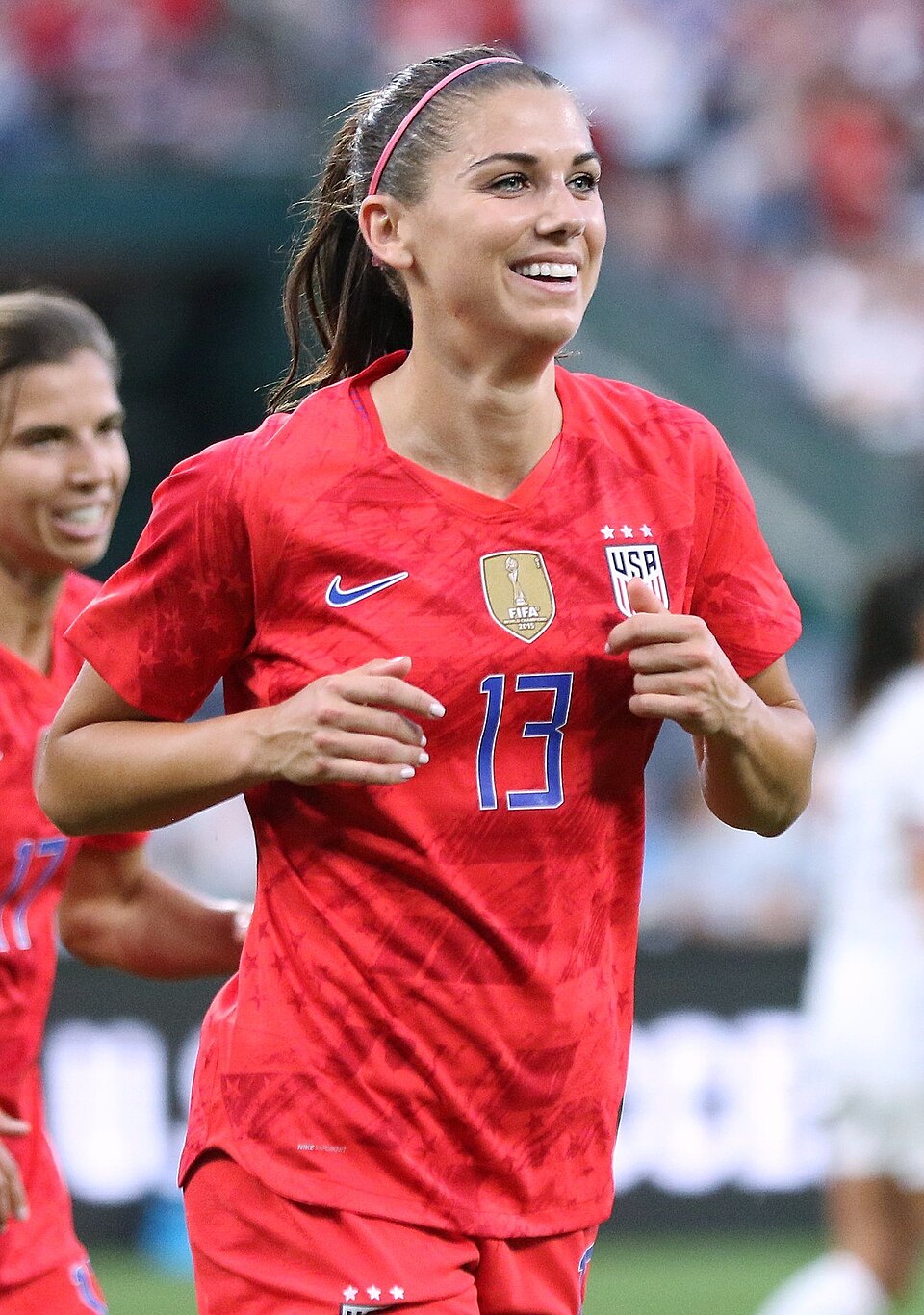 Alex Morgan portrait