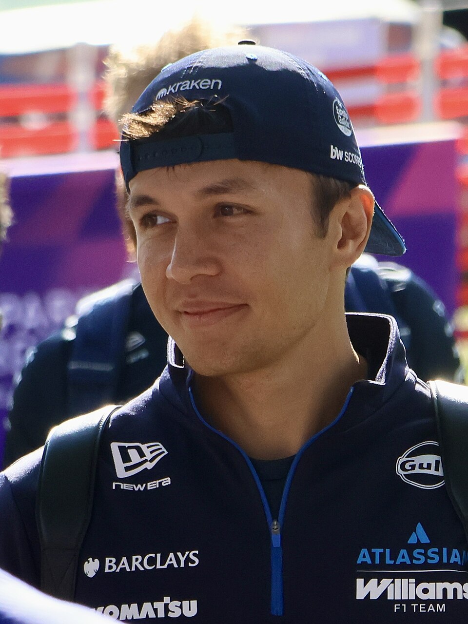 Alexander Albon portrait