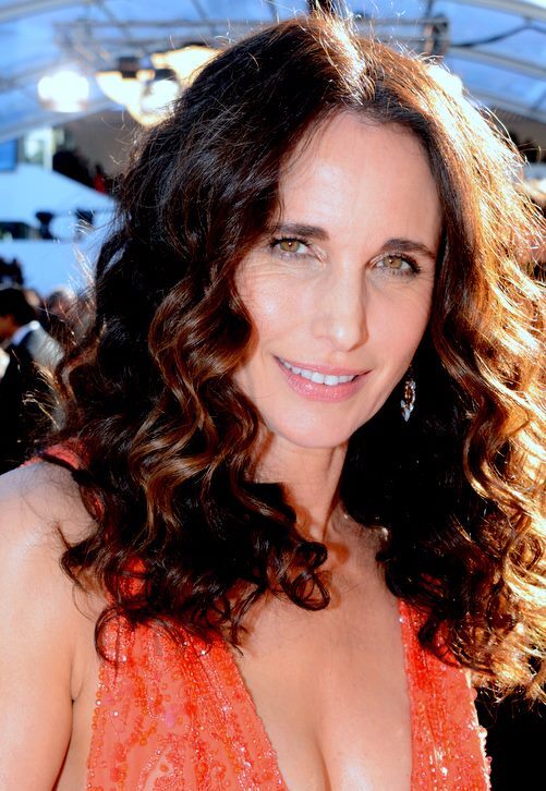 Andie MacDowell portrait