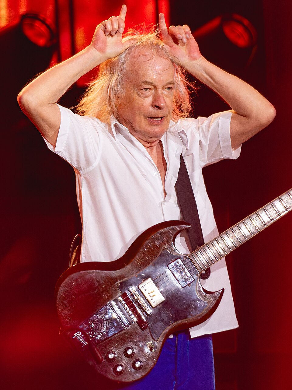 Angus Young portrait