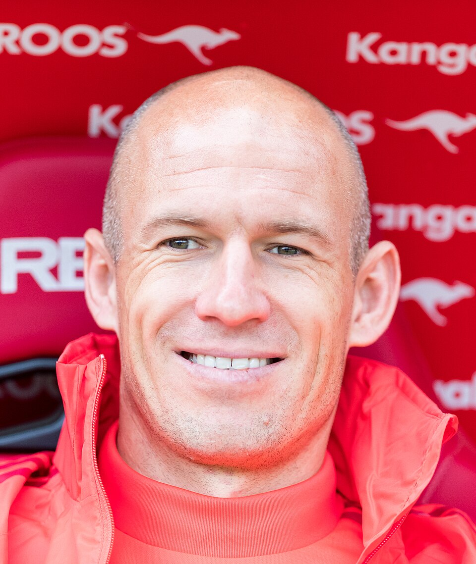 Arjen Robben portrait