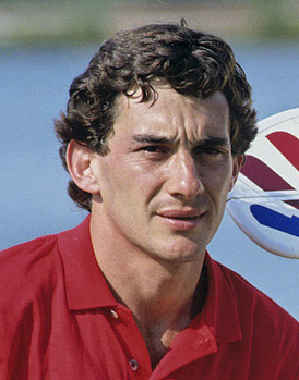 Ayrton Senna portrait