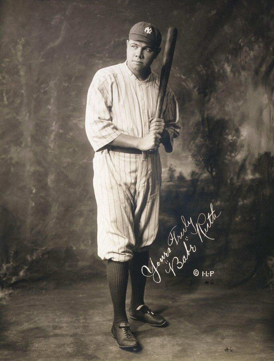 Babe Ruth portrait