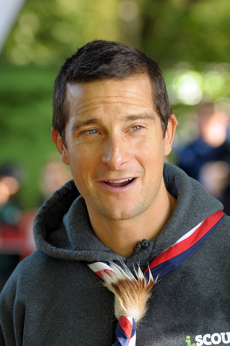 Bear Grylls portrait