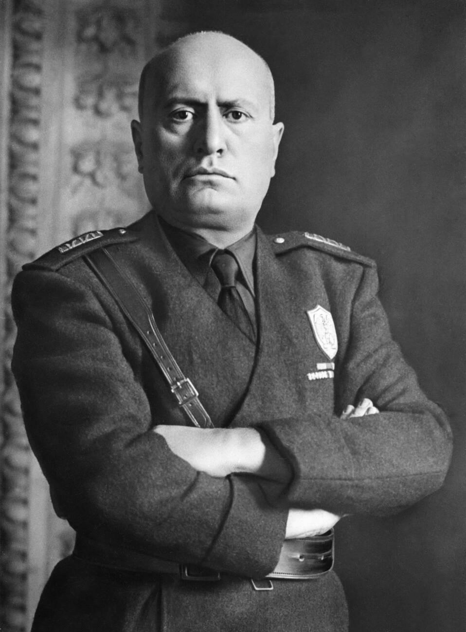 Benito Mussolini portrait