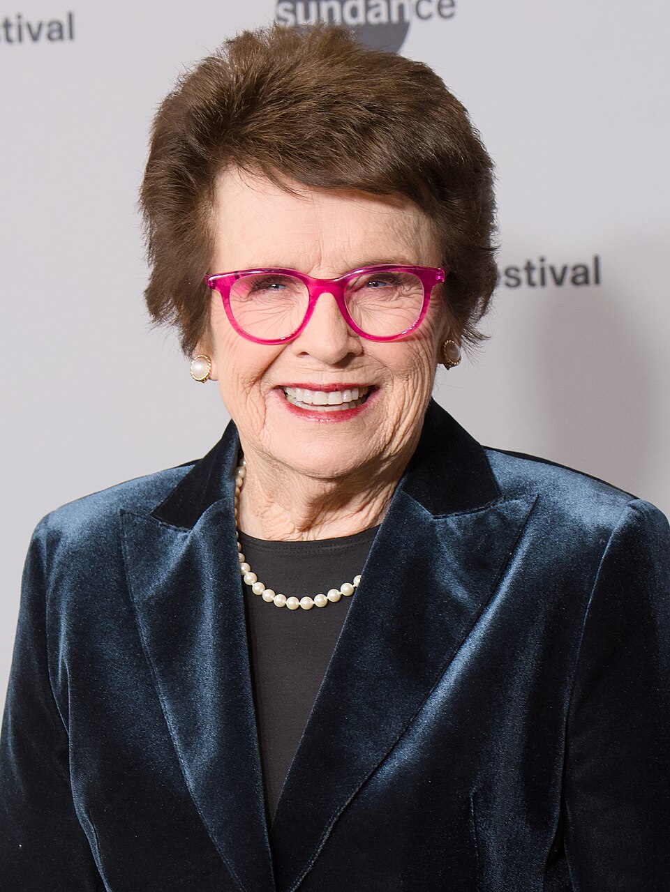 Billie Jean King portrait