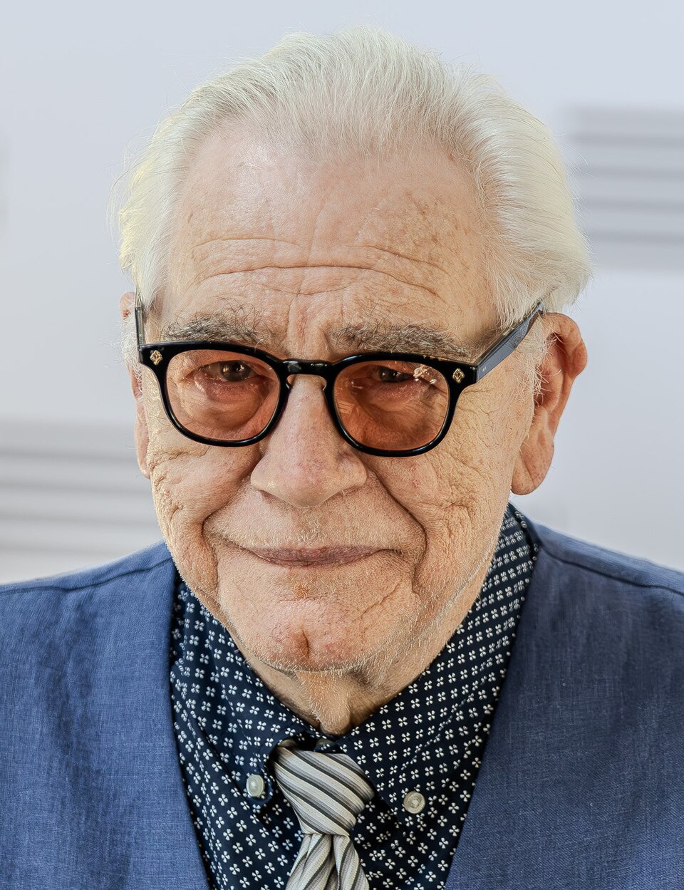 Brian Cox profile portrait