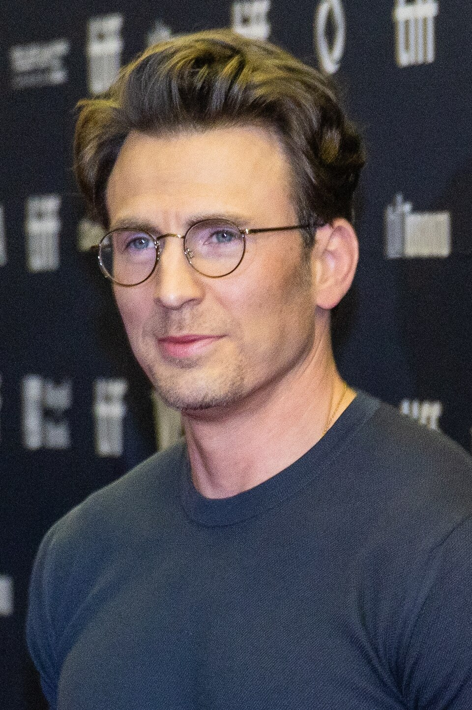 Chris Evans profile portrait