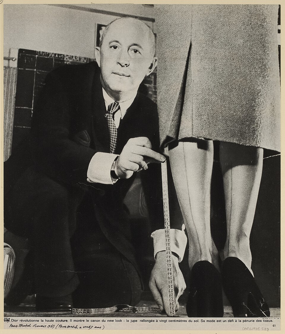 Christian Dior portrait