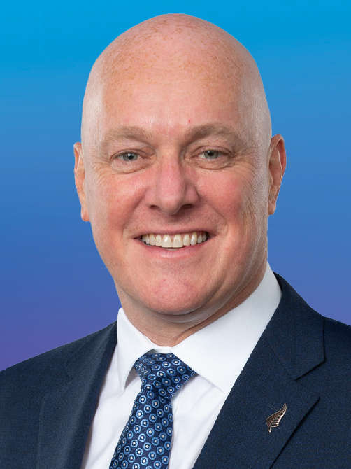 Christopher Luxon portrait
