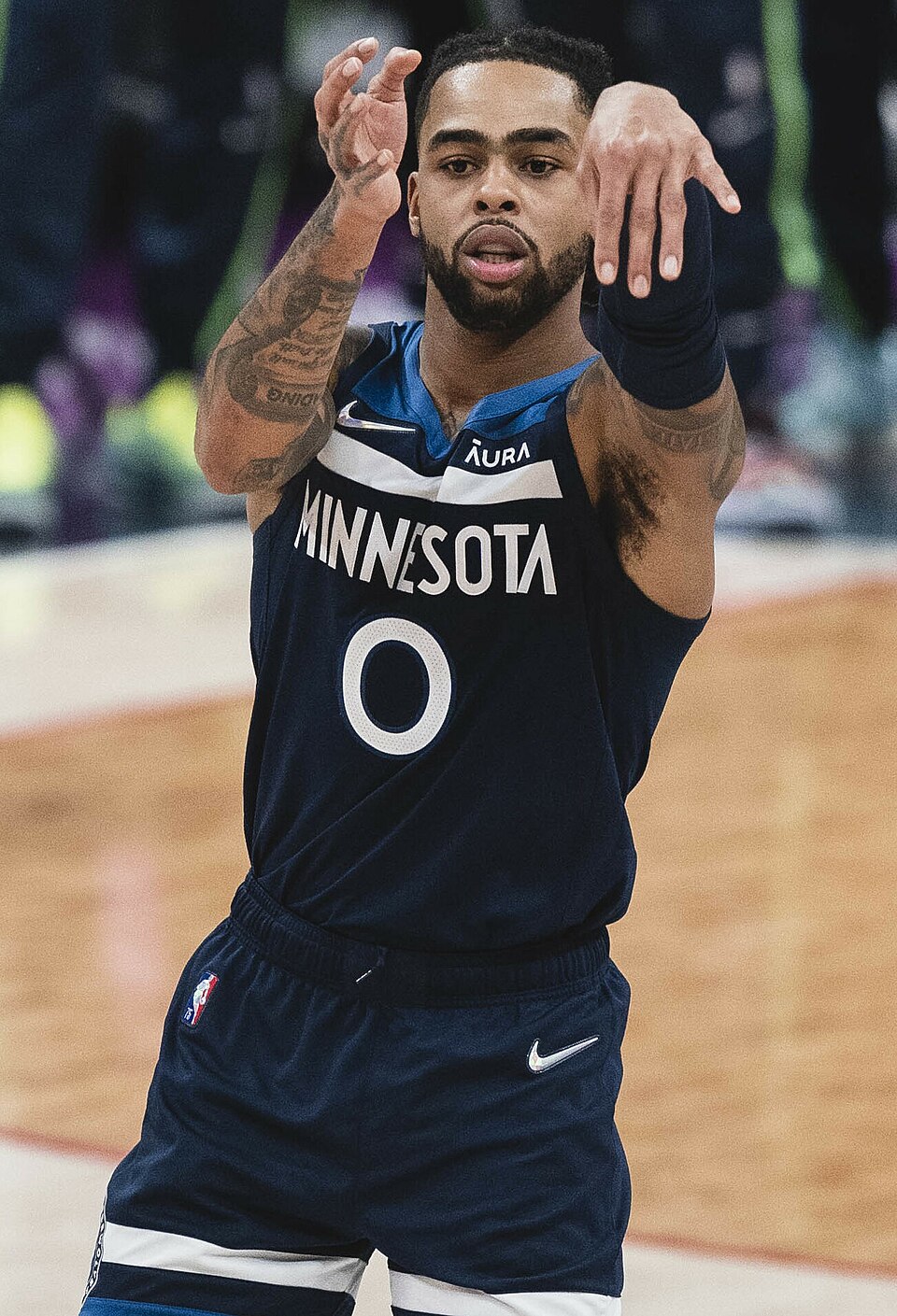 D'Angelo Russell portrait