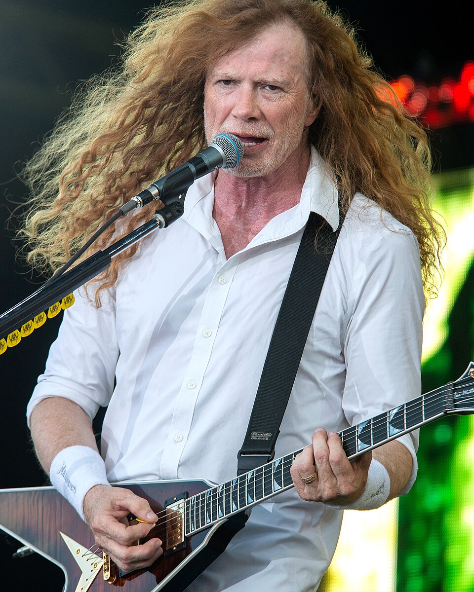 Dave Mustaine portrait