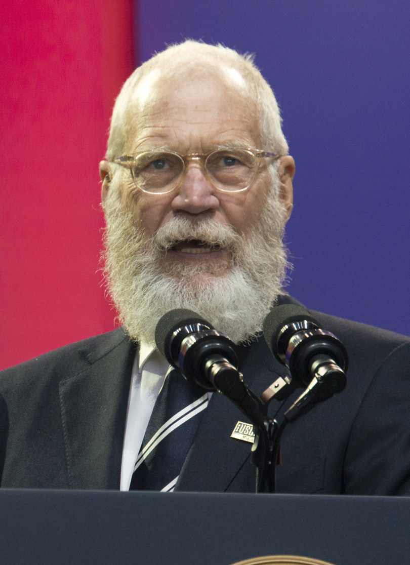 David Letterman portrait