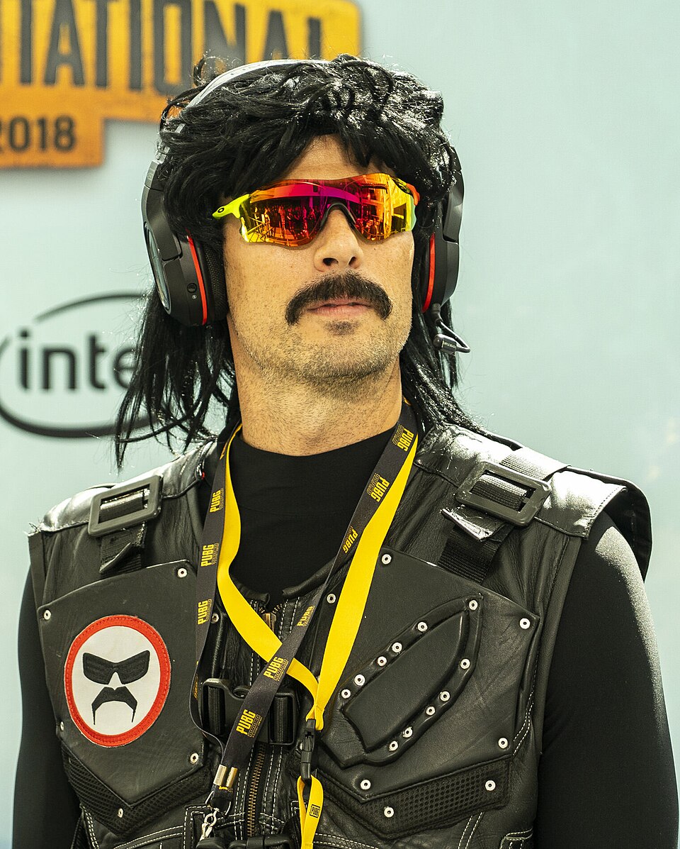 Dr. Disrespect portrait