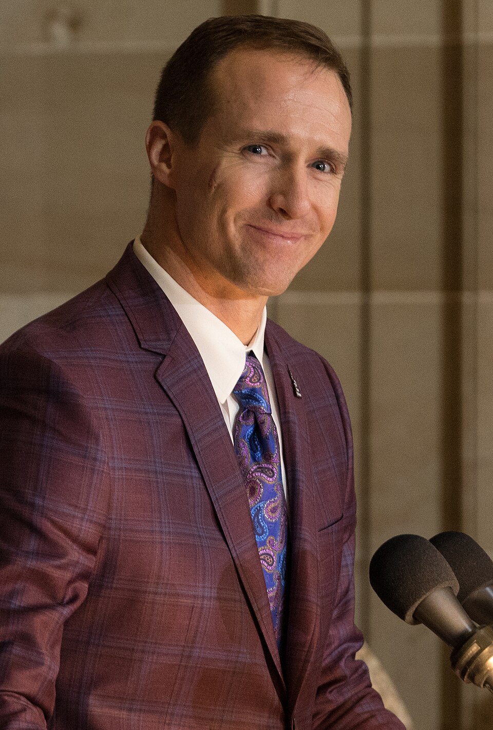Drew Brees portrait