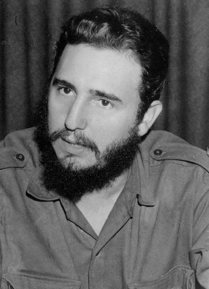 Fidel Castro portrait
