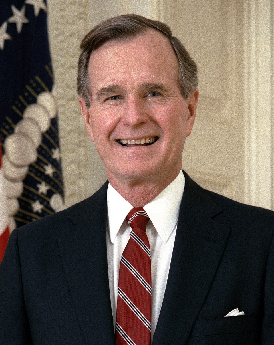 George H.W. Bush portrait