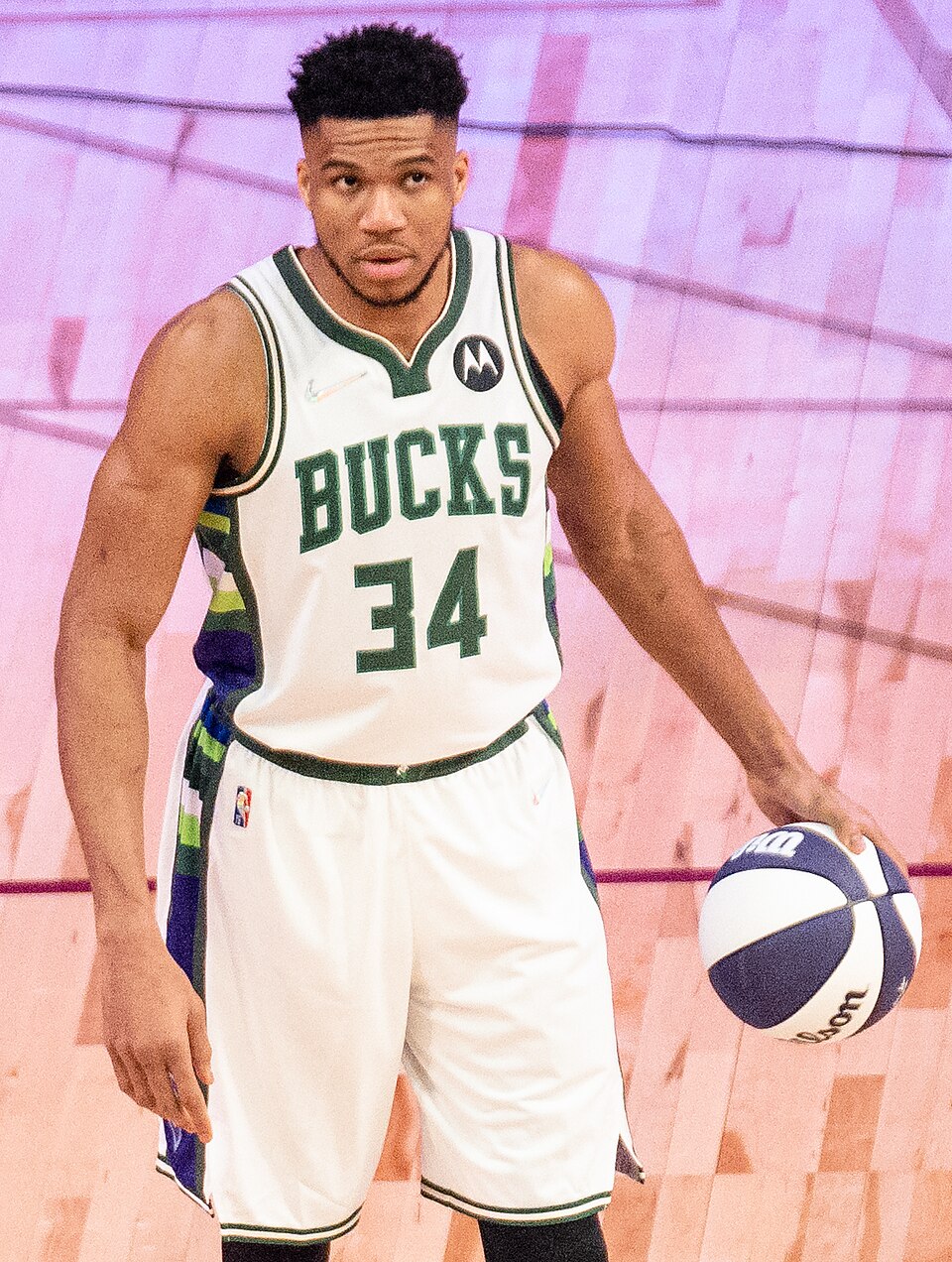 Giannis Antetokounmpo portrait