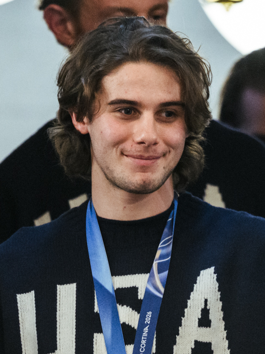 Jack Hughes portrait