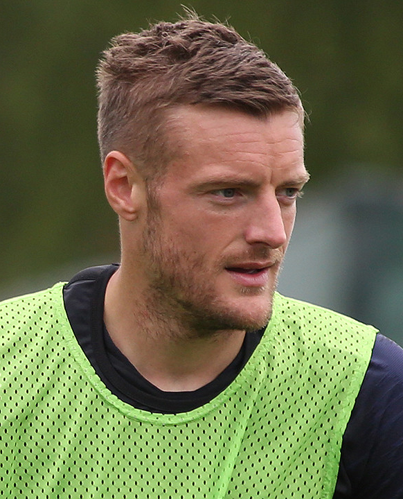 Jamie Vardy portrait
