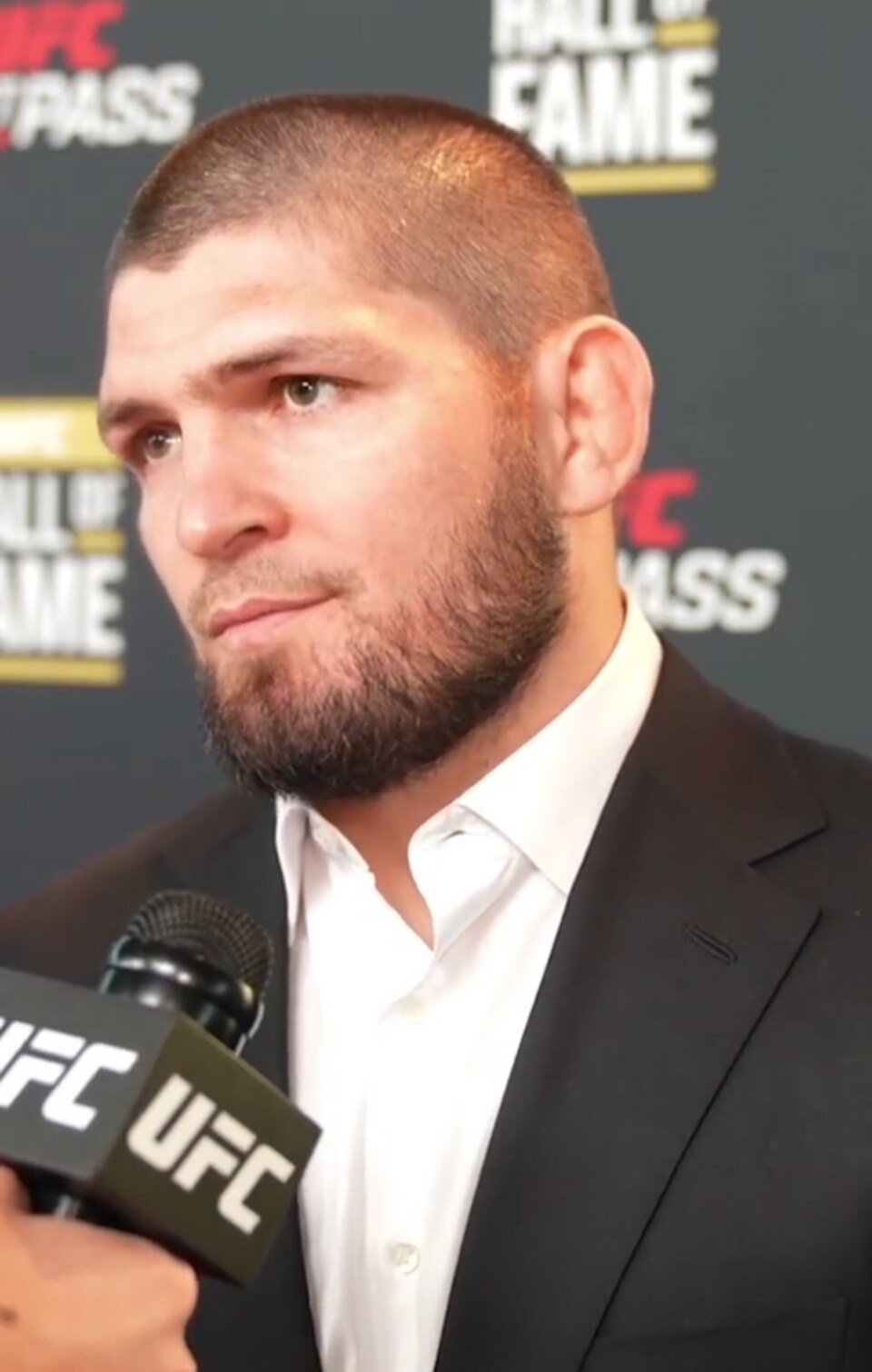 Khabib Nurmagomedov portrait
