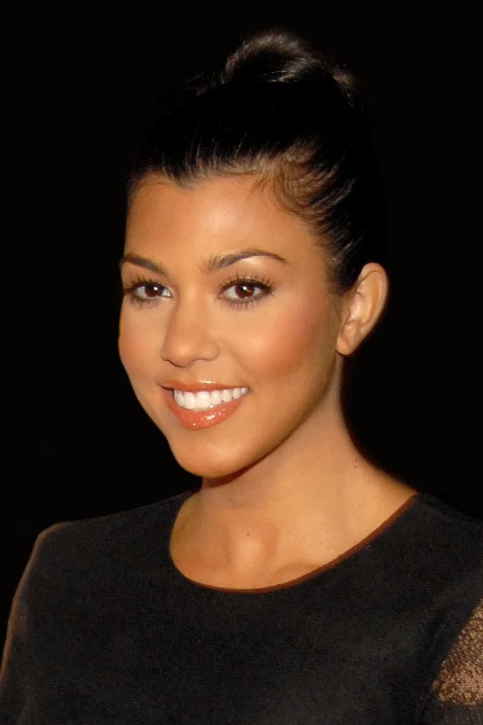 Kourtney Kardashian portrait