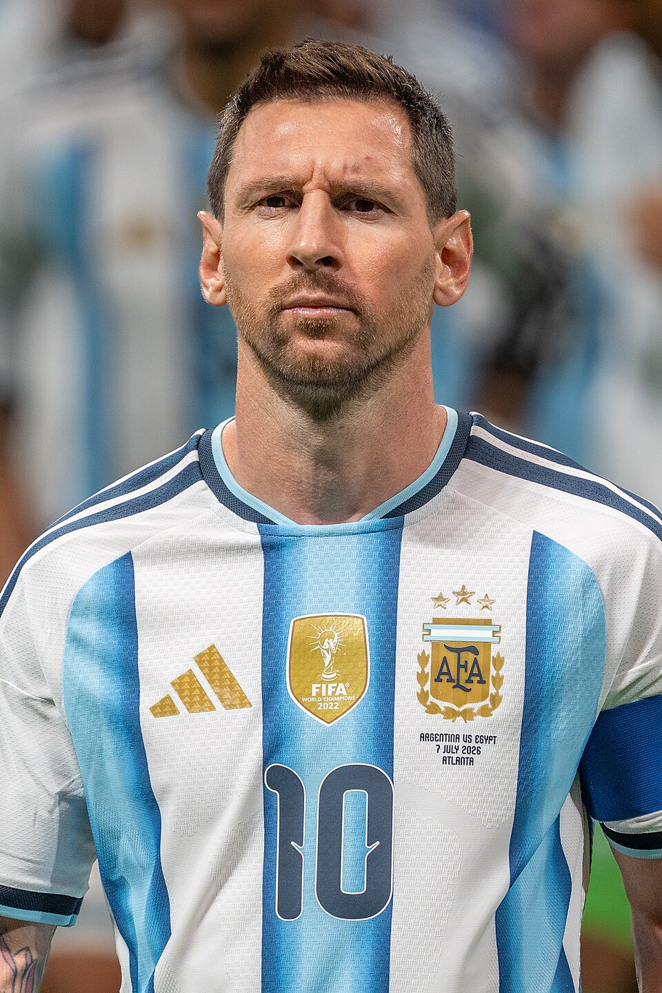 Lionel Messi portrait