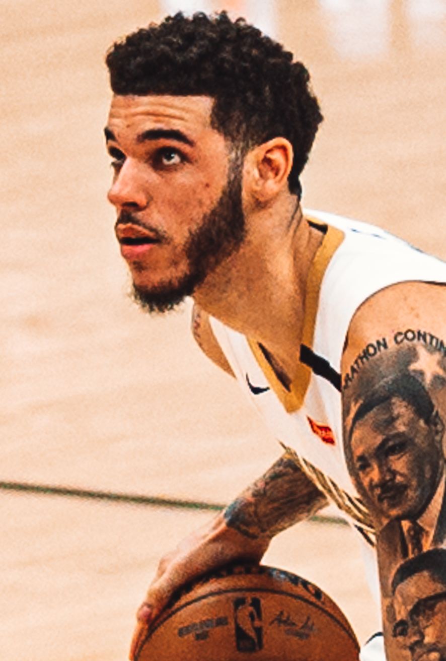 Lonzo Ball portrait