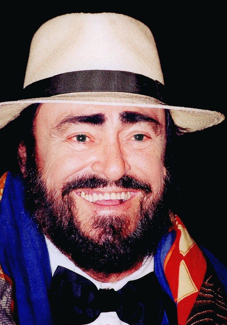 Luciano Pavarotti portrait