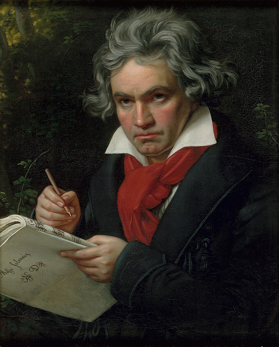 Ludwig van Beethoven portrait