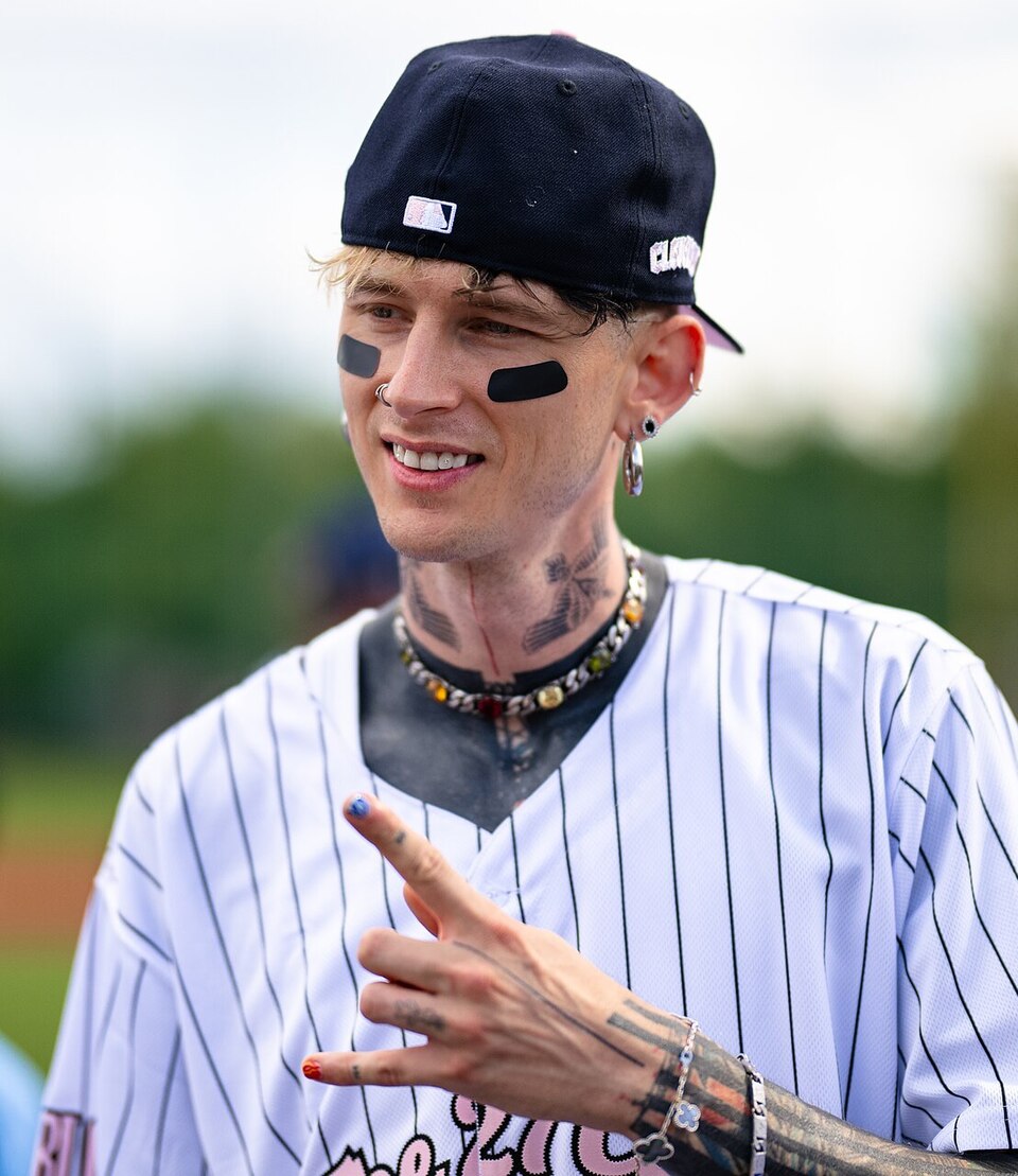 Machine Gun Kelly licensed portrait