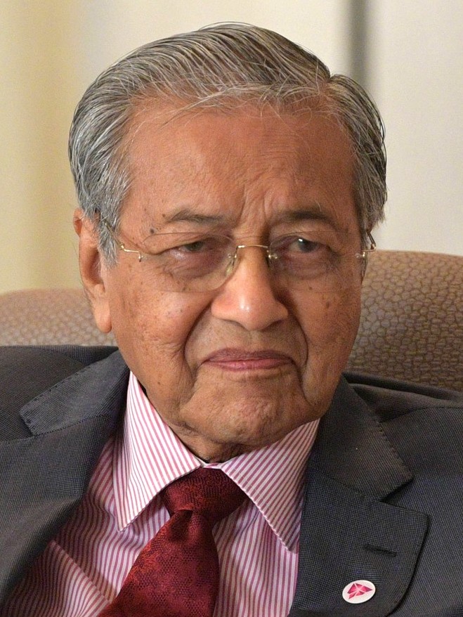 Mahathir Mohamad portrait