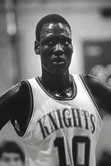 Manute Bol portrait