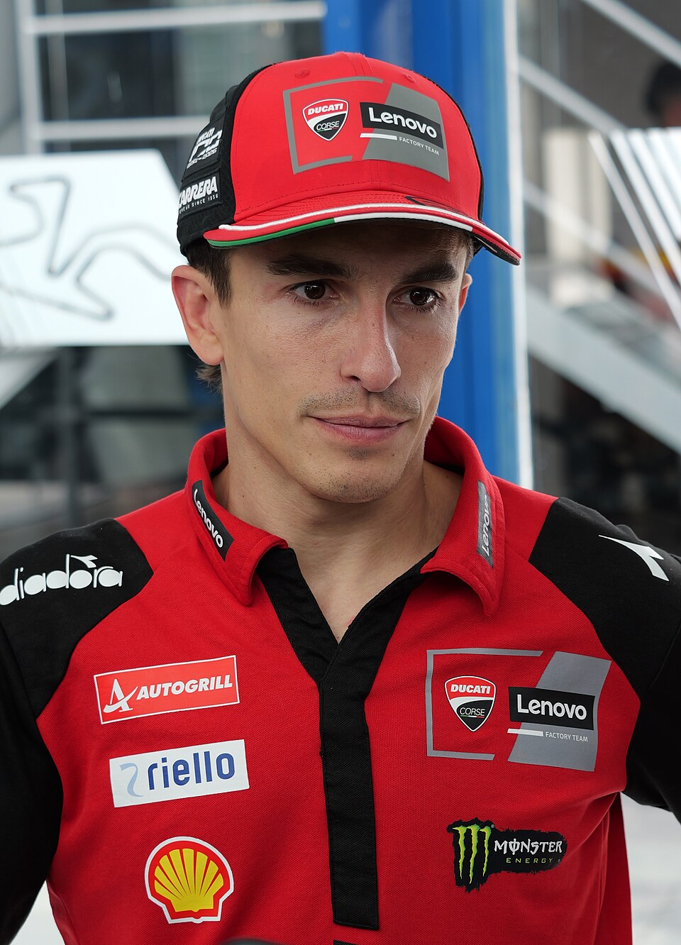 Marc Márquez portrait