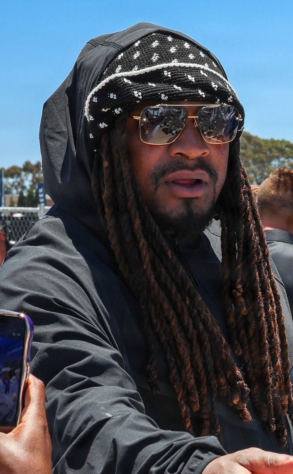 Marshawn Lynch portrait