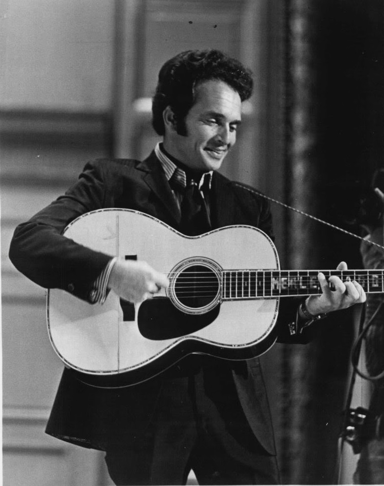 Merle Haggard portrait