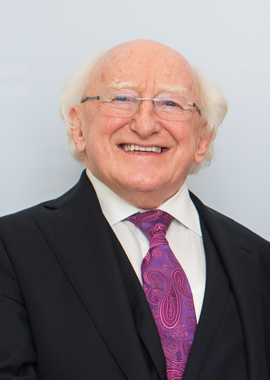 Michael D. Higgins portrait