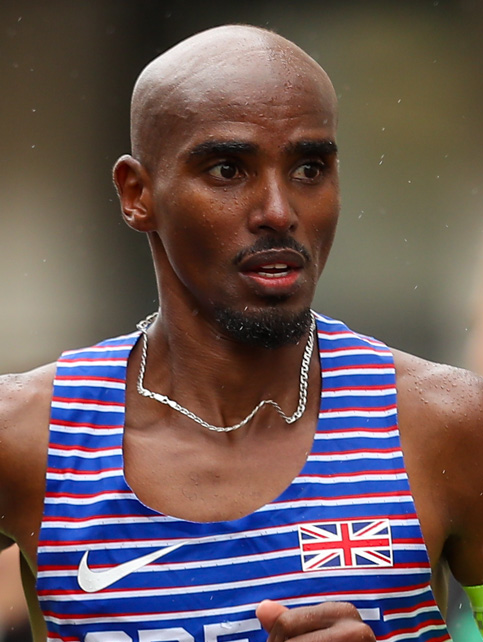 Mo Farah portrait