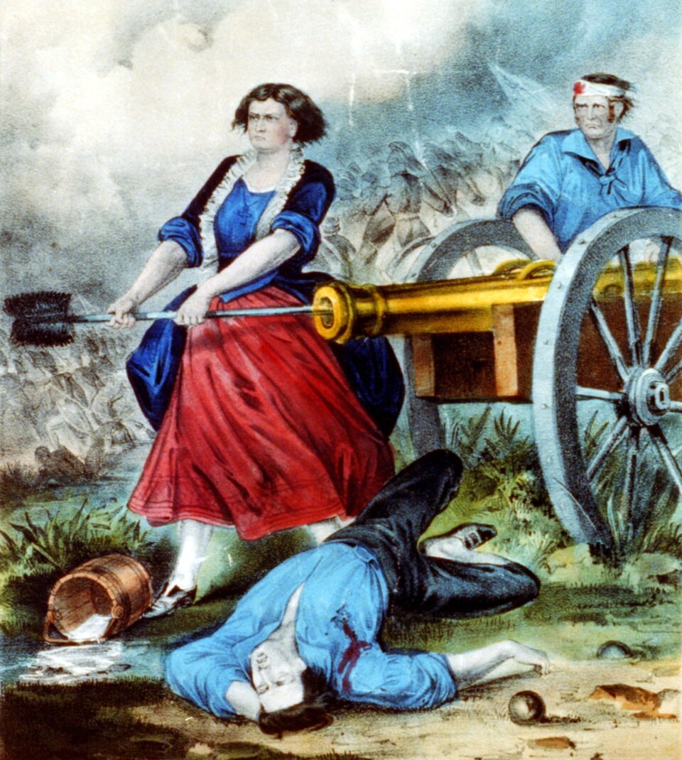 Molly Pitcher portrait