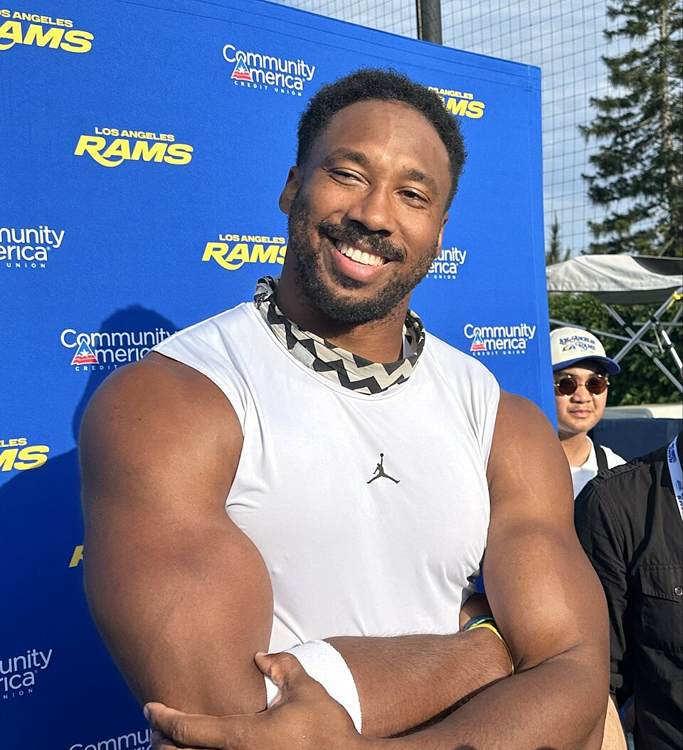 Myles Garrett portrait