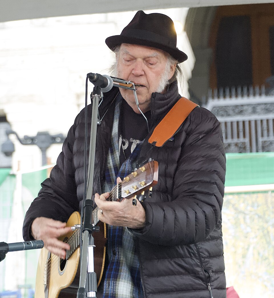 Neil Young portrait