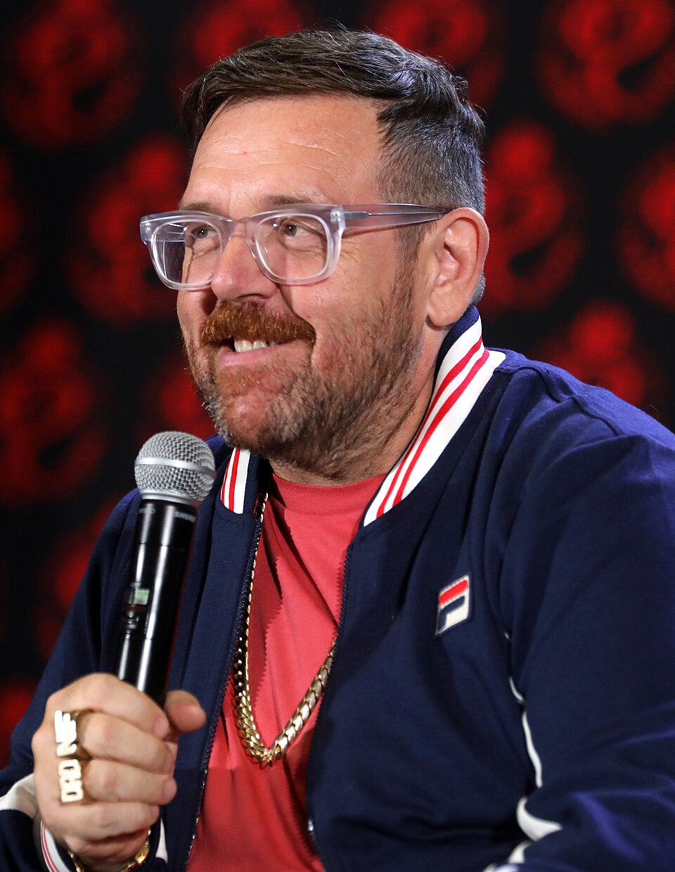 Nick Frost portrait