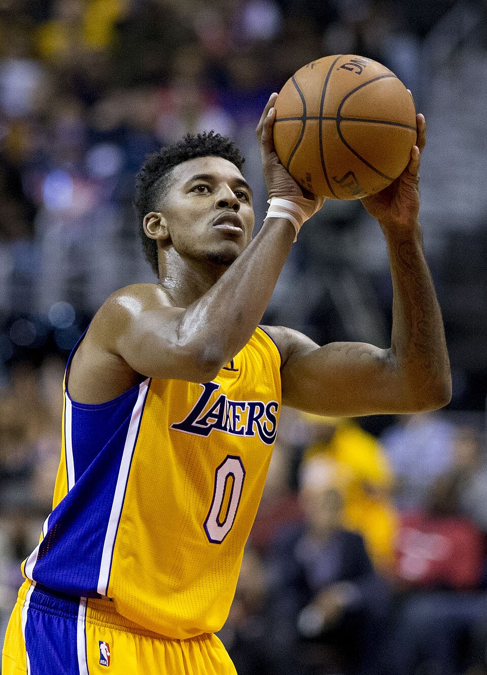 Nick Young portrait