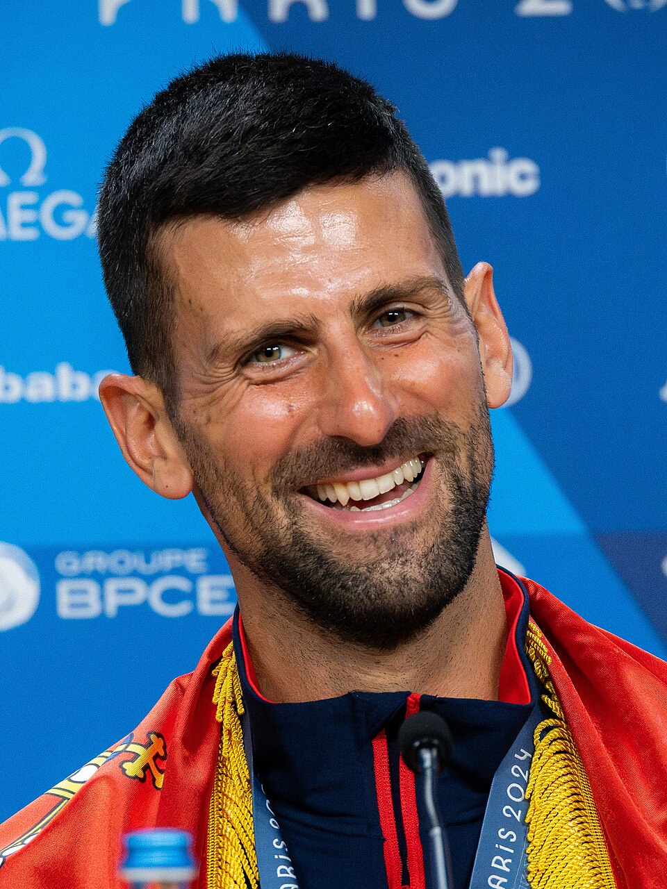 Novak Djokovic portrait