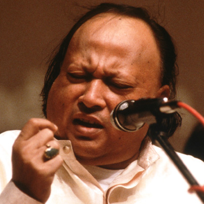 Nusrat Fateh ali Khan portrait