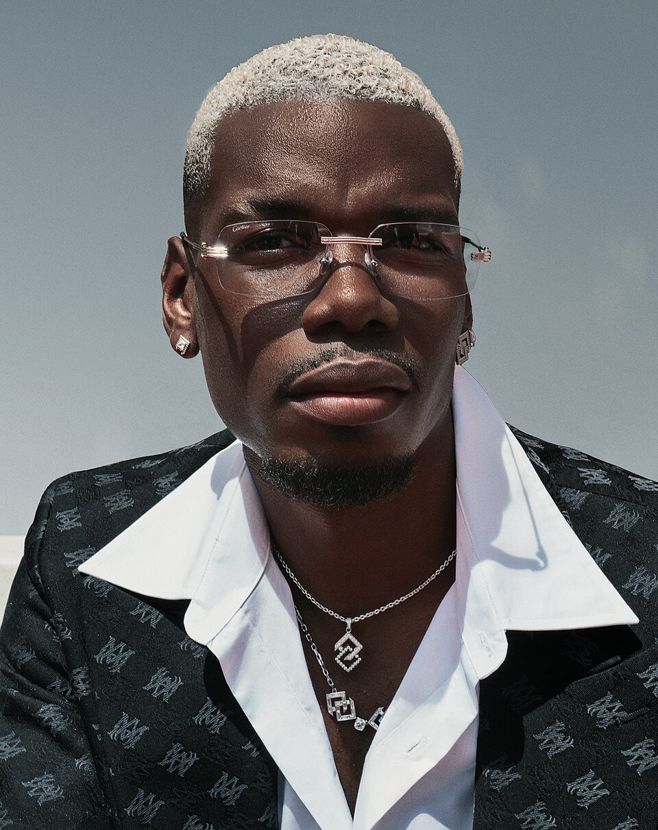 Paul Pogba portrait