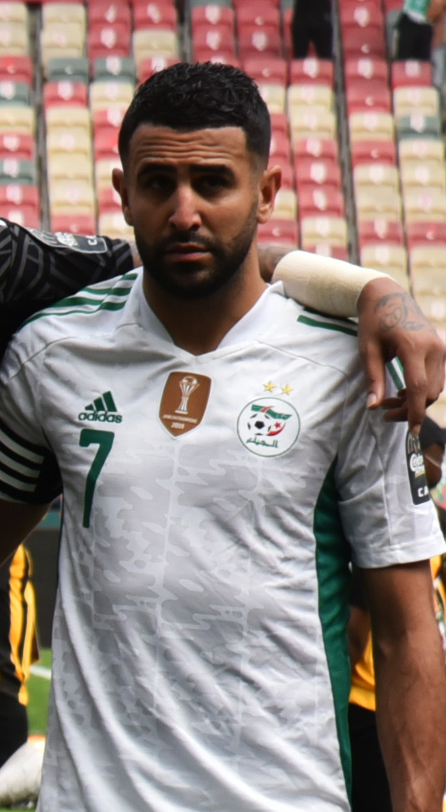 Riyad Mahrez portrait