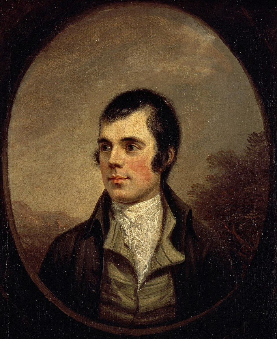 Robert Burns portrait