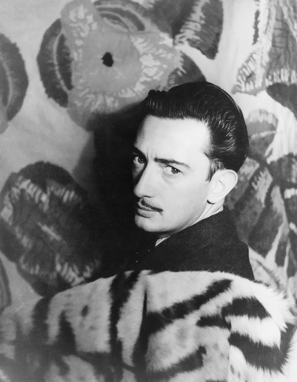 Salvador Dalí portrait